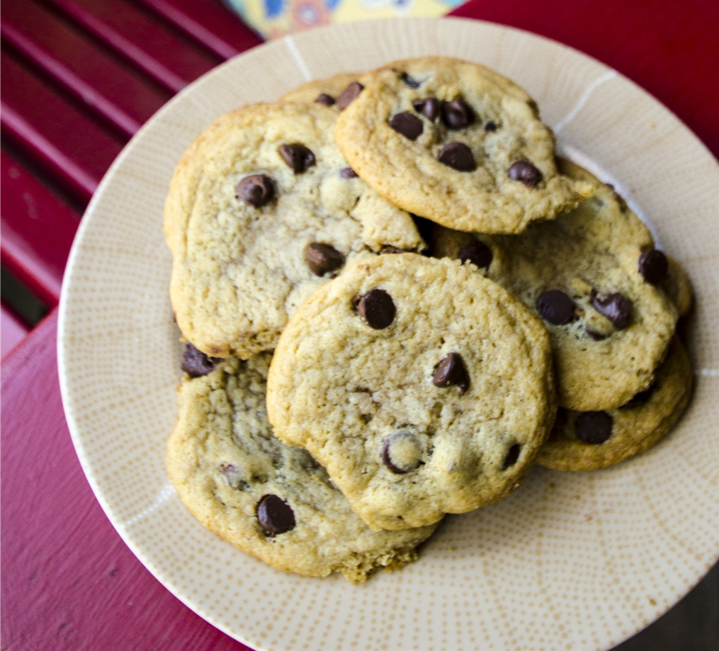 Chocolate-chip cookies. Working on this example is making me want some realllllyy badly.